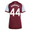 Aston Villa Boubacar Kamara #44 Hjemmedrakt Kvinner 2025-26 Kortermet